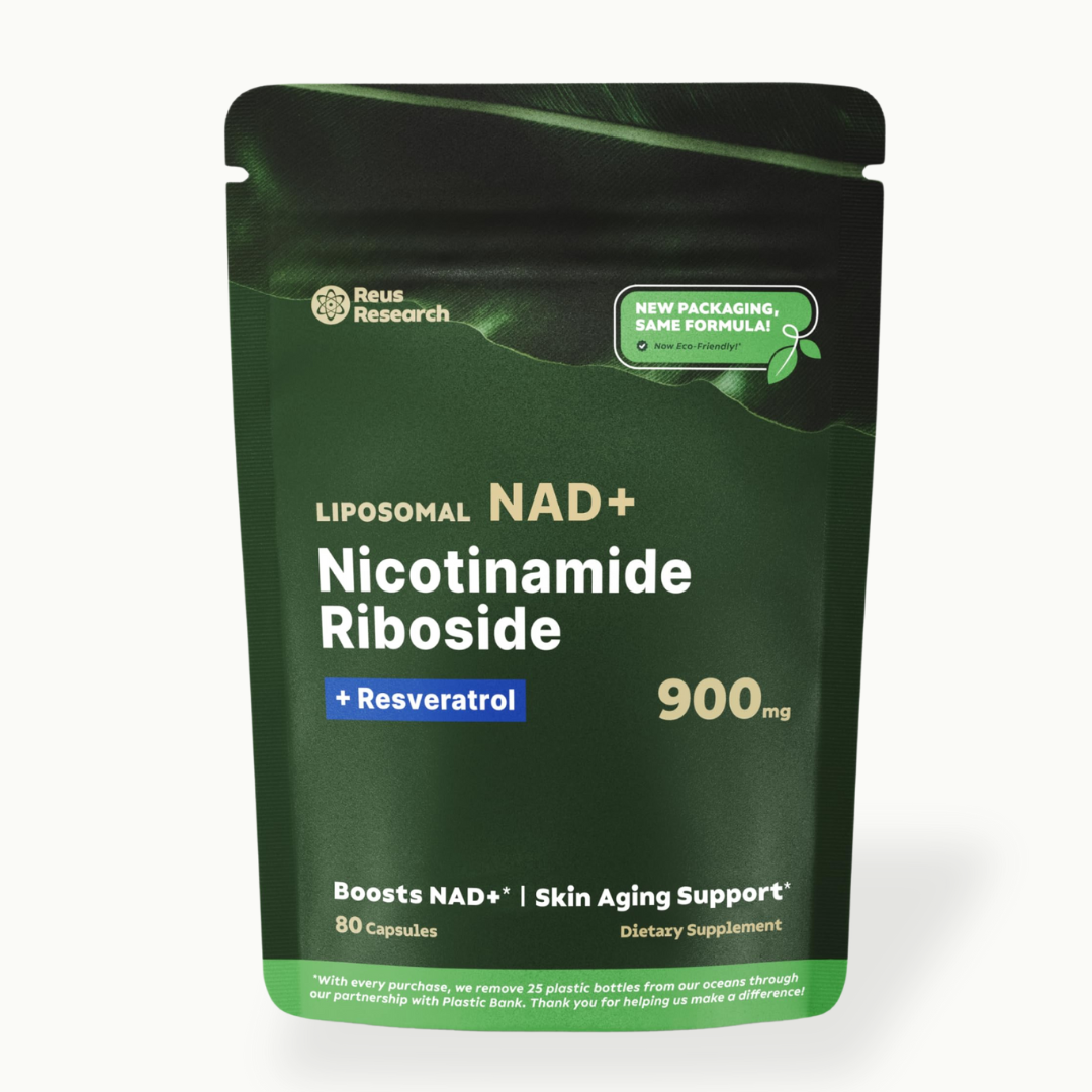 NAD + Resveratrol – Fórmula liposomal en empaque flexible